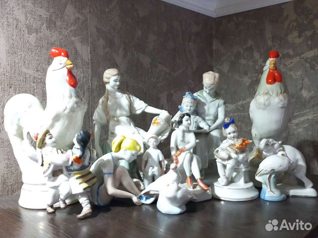 Фарфоровые статуэтки СССР