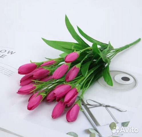 Крокусы-тюльпаны искусственные цветы