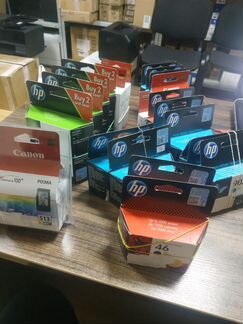 Оригинальные струйные картриджи HP и canon список