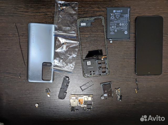 Телефон Xiaomi redmi 10 разбор на запчасти