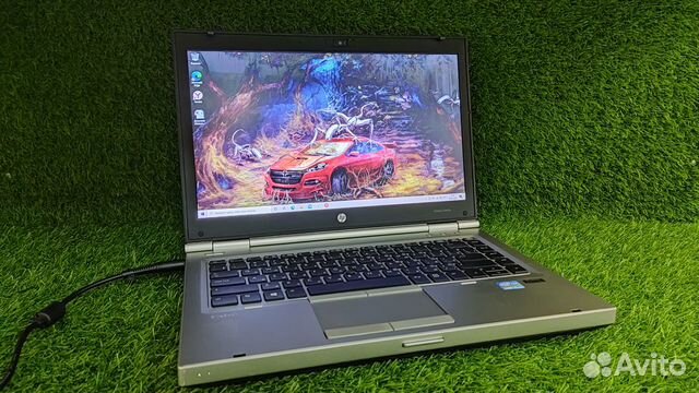 Бизнес ноутбук HP EliteBook с Core i5 2520M и SSD