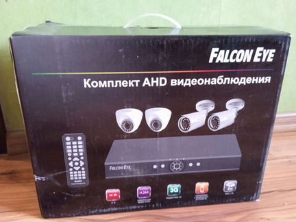 Комплект видеонаблюдения на 4 камеры