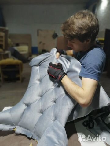 Ремонт мягкой мебели на дому