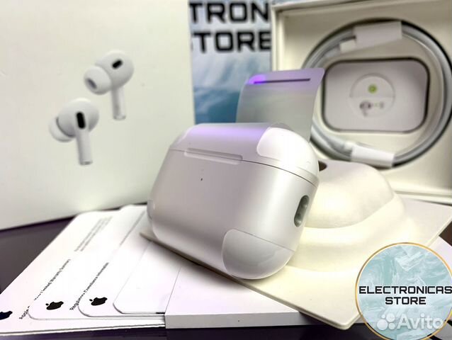 AirPods Pro 2 Apple Наушники Молочно-Белые