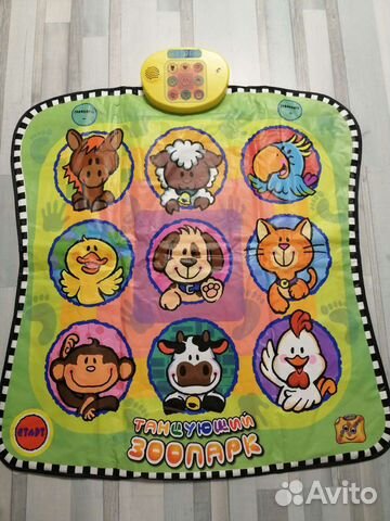 Звуковой напольный коврик