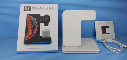 Беспроводное зарядное устройство Apple 3в1
