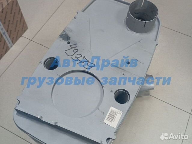 Бочка глушителя Ман Тга мотор D2866 D2876 купить в Москве DINEX 49379 ...