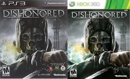 Dishonored PS 3 Dishonored X BOX 360