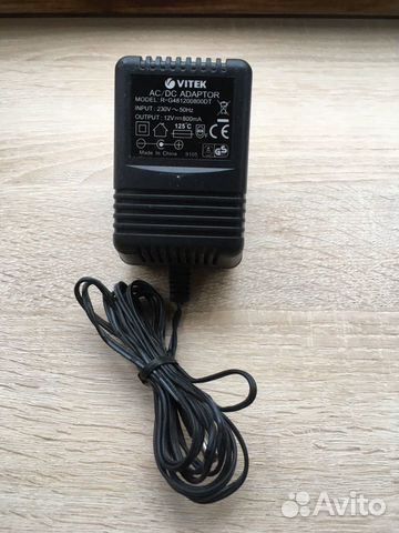 Блок питания 12в 0,8А vitek