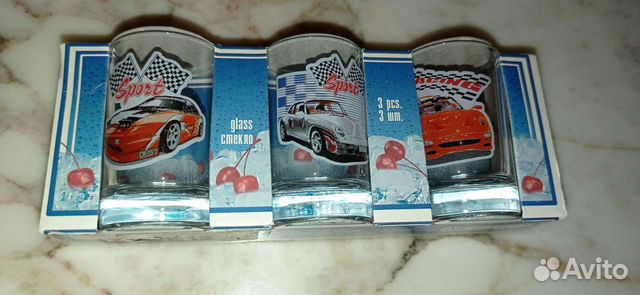 Стопки 3 шт новые