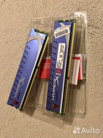 Оперативная память Kingston DDR3 4Гб 1600Мгц