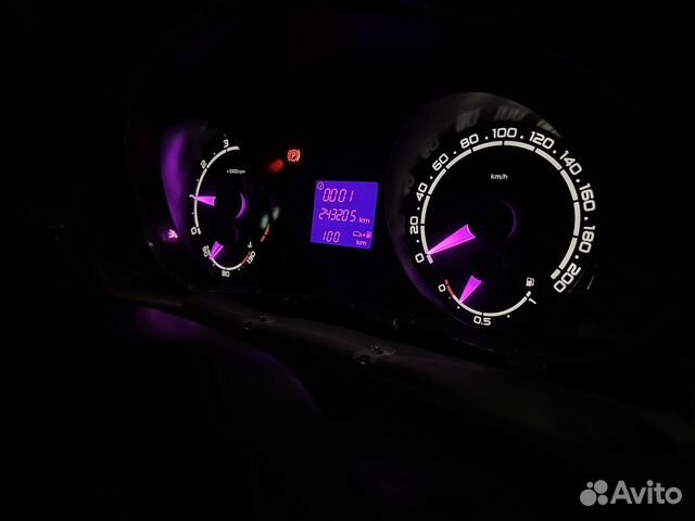 Пересвет приборной панели