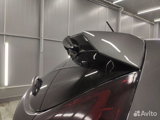 Тюнинг спойлер Sport на Hyundai Solaris Hatchback