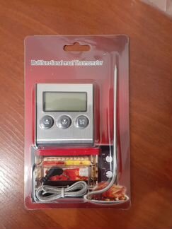 Термометр цифровой с выносным щупом и дисплеем