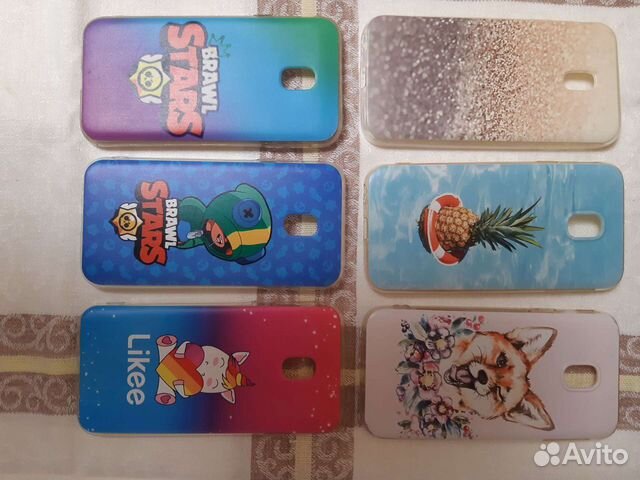 Силиконовые чехлы для смартфона J3 2017
