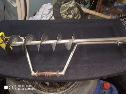 Ледобур титановый