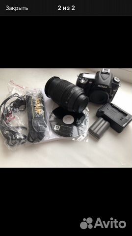 Зеркальный фотоаппарат Nikon D90 18-105 VR Kit