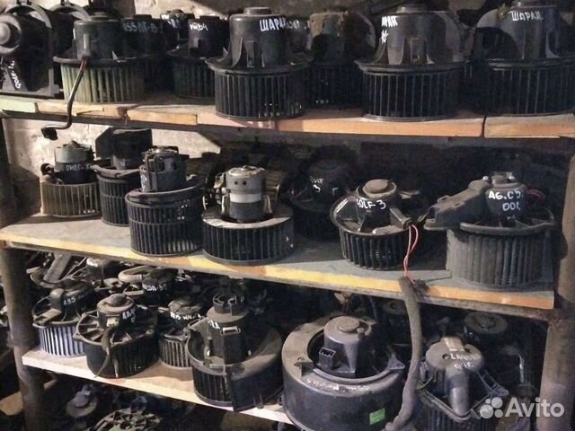 Вентилятор печки для легковых авто