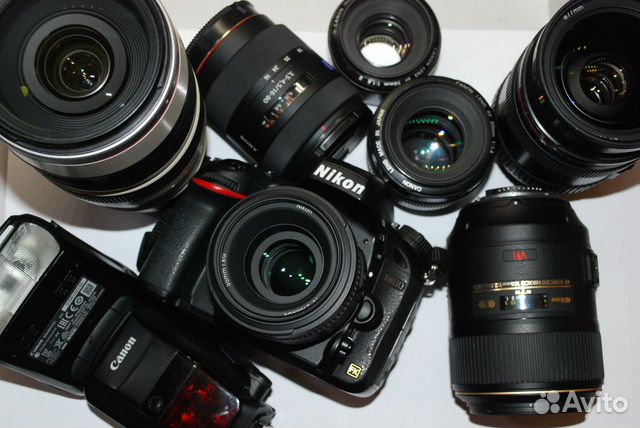 Ремонт фотоаппаратов, ремонт объективов