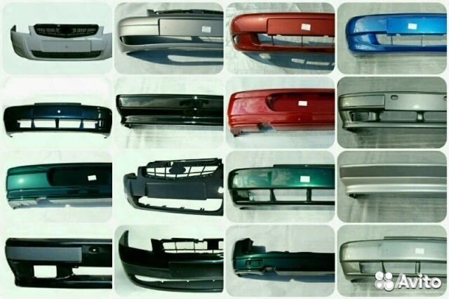 Бамперы в цвет окрашенные ваз