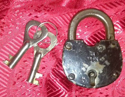 Замок навесной СССР