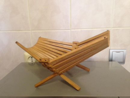 Ваза под фрукты, дерево