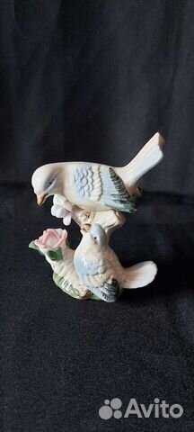 Винтажная статуэтка птицы