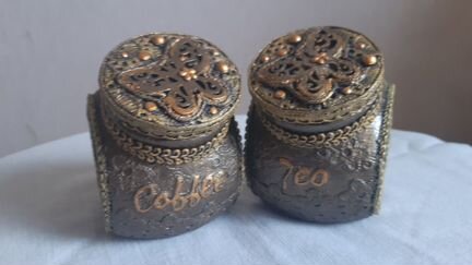 Набор для кофе и чая ручной работы