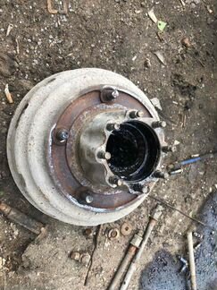 Baw fenix задний тормозной барабан со ступицей б.у