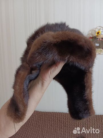 Меховая шапка 56 р