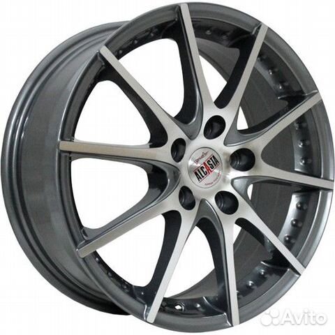 Диски r 15 100 6 новые alcasta M08 6x15/5x100 ET38