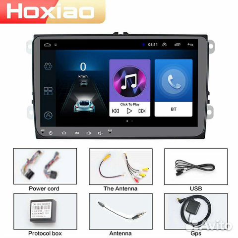 Штатная магнитола VW 2011-18г, CarAudio Q92,2/32Gb