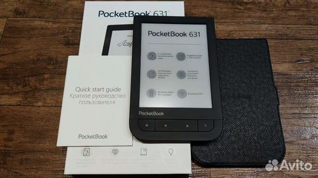 Эл. книга Pocketbook 631 сенсор/подсветка и 515