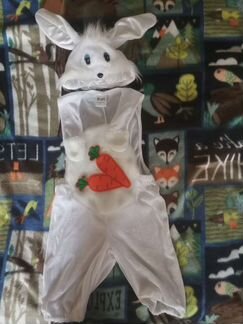 Новогодний костюм для мальчика зайчика
