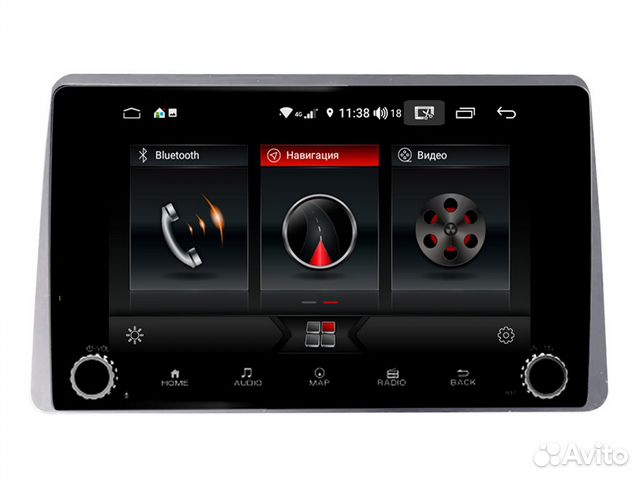 Штатная магнитола Renault Arcana Unison 4/64G Roll