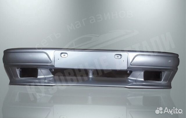 Бампер ваз 2114 2115 люкс спорт в цвет