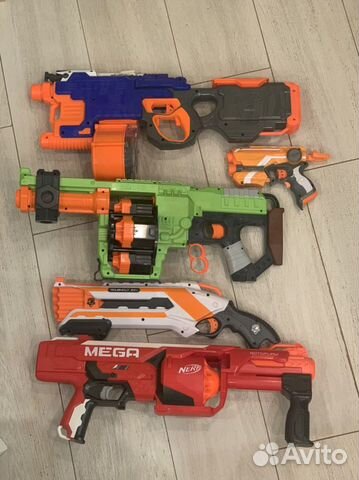 Nerf нерф коплект из 4х предметов