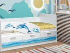 Кровать детская Дельфин