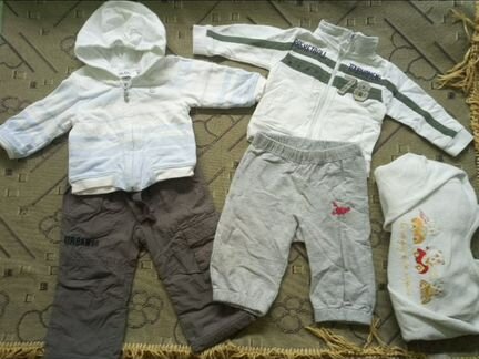 Одежда на мальчика 6-12 мес