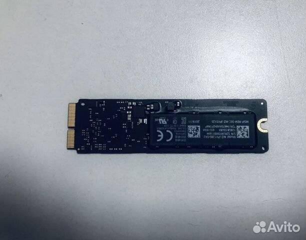 Оригинальные новые диски Apple SSD PCIe 128 Gb