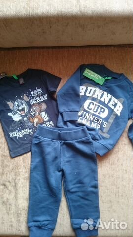 Новая одежда Benetton, рост 74-80