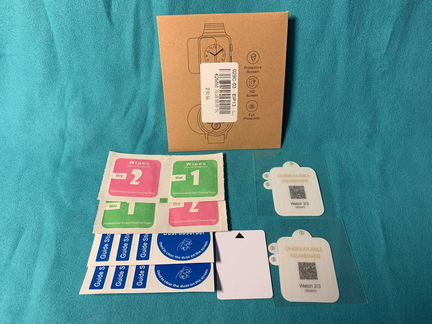 Защитная пленка прозрачная для экрана Apple Watch