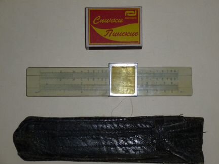 Мини логарифмическая линейка 