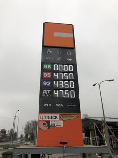 Стела для АЗС
