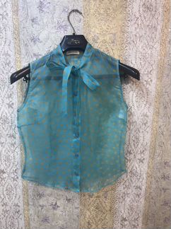 Блузка Италия натуральный шелк на размер 42-44 нов