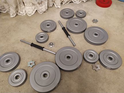 Гантели 18 кг разборные