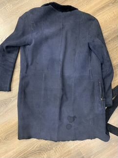 Дубленка пальто двусторонняя