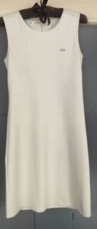 Платье Lacoste XS цвета нежного сливочного крема