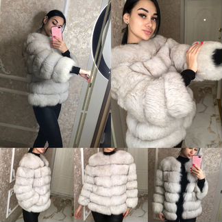 Шуба из песца