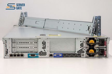 HP DL380p G8 12LFF 2x E5-2670v2 512 GB